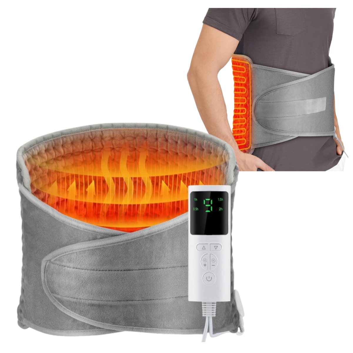 Miniatura 5 de Cinturon Térmico Eléctrico Ajustable